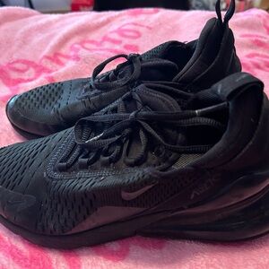 Nike Black Air Max Athletic Shoes